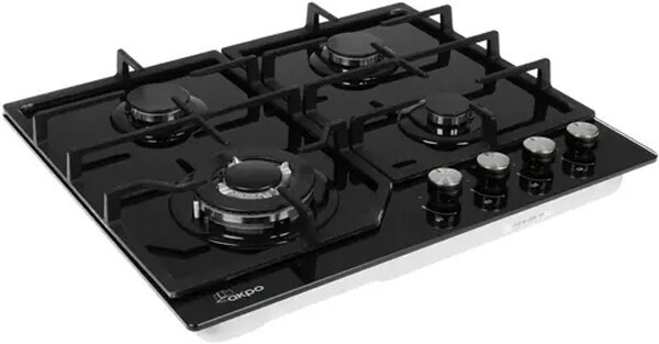 Встраиваемая газовая варочная панель Akpo PGA 604 FGC BL Встраиваемая газовая варочная панель Akpo PGA 604 FGC BL