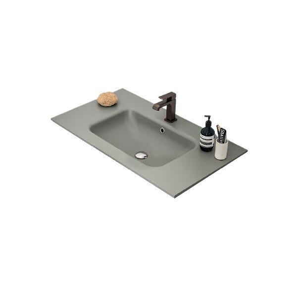 Раковина Berloni Bagno DUNA (LAVDUNINCXR55129) Polvere Opaco