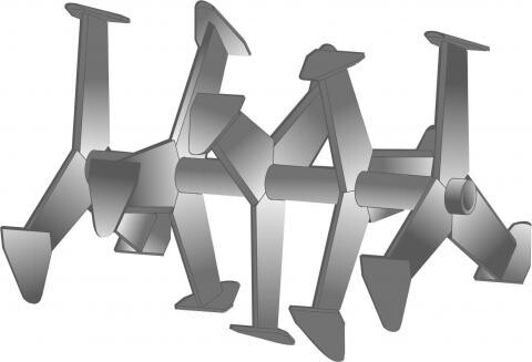 Фрезы для мотоблоков Гусиные лапки 10209 Фрезы для мотоблоков Гусиные лапки 10209