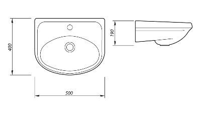 Раковина ЛЗСФ Браво (10/1/5/1-16) Раковина ЛЗСФ Браво (10/1/5/1-16)