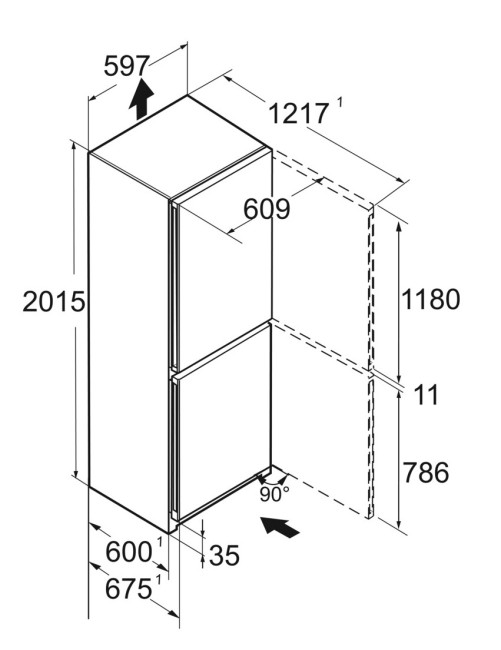 Холодильник Liebherr CNf 5703-22 001 Холодильник Liebherr CNf 5703-22 001