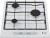 Встраиваемая газовая варочная панель Ardesia PFS 4030 W Встраиваемая газовая варочная панель Ardesia PFS 4030 W