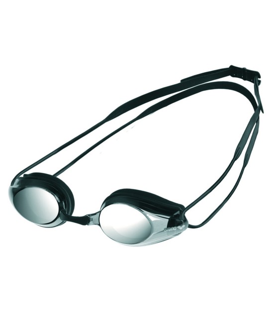 Очки для плавания Arena Tracks Mirror Black/Smoke/Silver black (92370 55)
