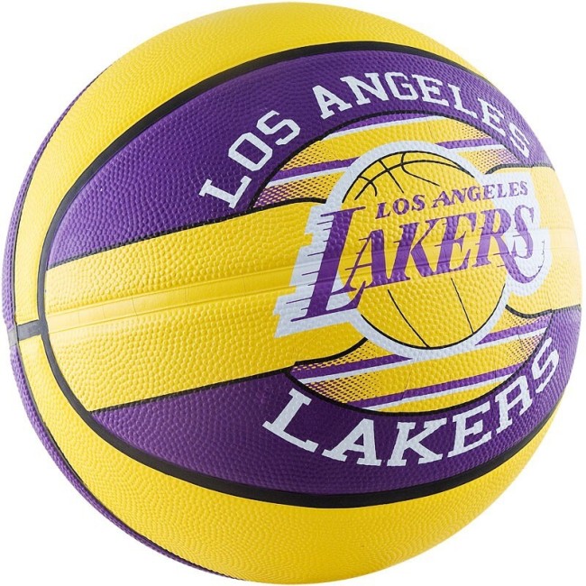 Баскетбольный мяч Spalding Team Lakers 83156Z Баскетбольный мяч Spalding Team Lakers 83156Z