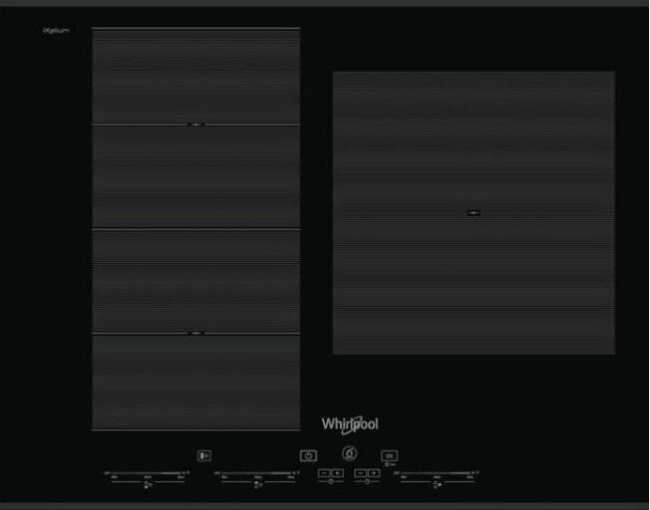 Встраиваемая индукционная варочная панель Whirlpool SMC 653 F BT IXL Встраиваемая индукционная варочная панель Whirlpool SMC 653 F BT IXL