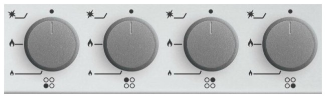 Встраиваемая газовая варочная панель Simfer H60M41M412 Встраиваемая газовая варочная панель Simfer H60M41M412