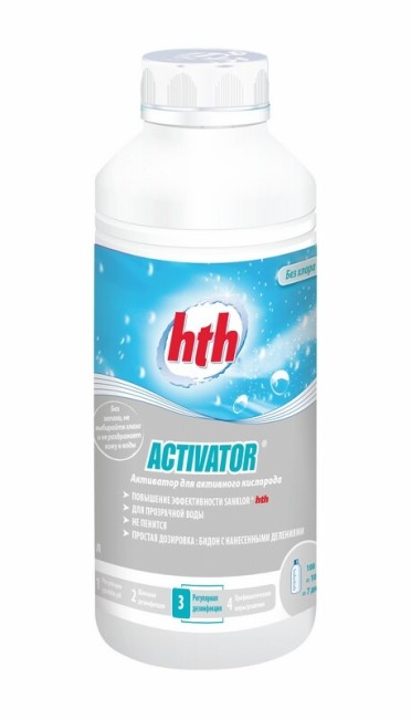 Активатор для таблеток активного кислорода HTH L801711H2 (1л) Активатор для таблеток активного кислорода HTH L801711H2 (1л)