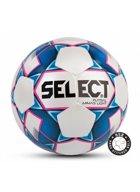 Мяч футзальный Select Futsal Mimas Light (852613) №4 белый/синий/розовый Мяч футзальный Select Futsal Mimas Light (852613) №4 белый/синий/розовый