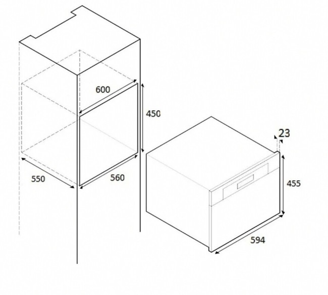 Встраиваемая кофемашина Bertazzoni M45CAFX Встраиваемая кофемашина Bertazzoni M45CAFX