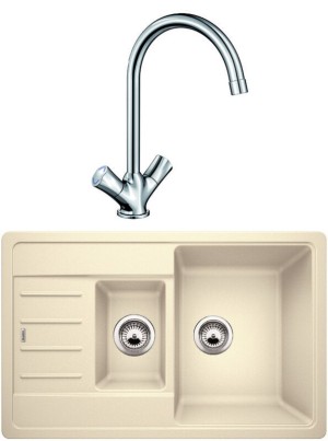Комплект Blanco Legra 6 S Compact жасмин + Mida хром
