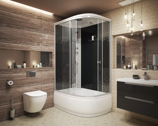 Душевая кабина Niagara NG-7510-14L Black