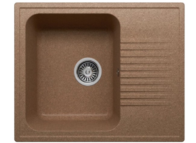 Кухонная мойка Polygran F-07-307 терракот Кухонная мойка Polygran F-07-307 терракот