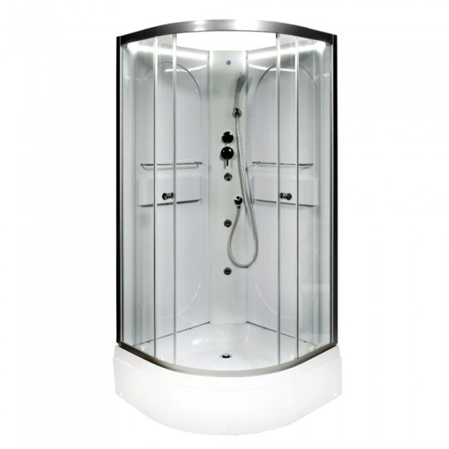 Душевая кабина Deto L510 N LED с гидромассажем
