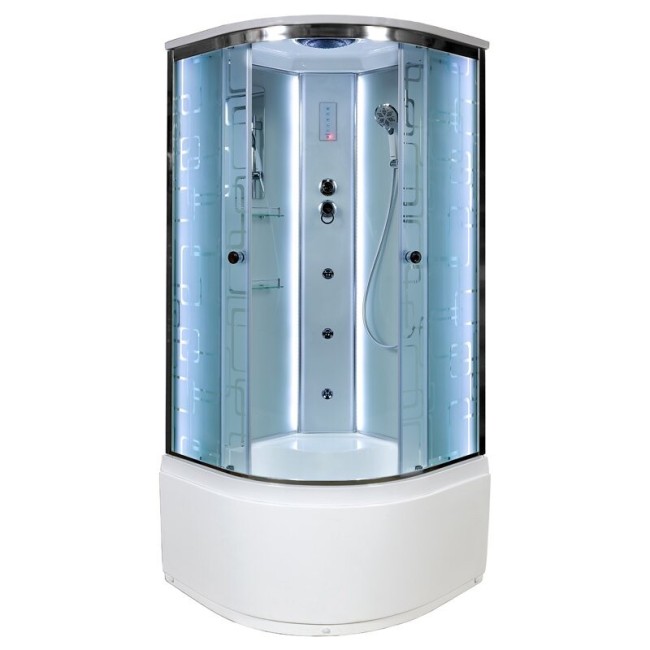 Душевая кабина Deto EM4580LED+GM