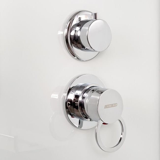 Душевая кабина Deto EM4580LED+GM