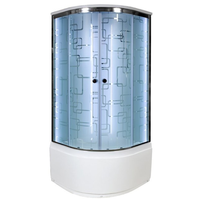 Душевая кабина Deto EM4580LED+GM