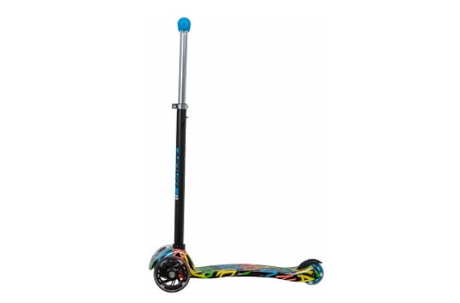 Самокат-кикборд Novatrack 120.NRAINBOW.GBL20 Самокат-кикборд Novatrack 120.NRAINBOW.GBL20