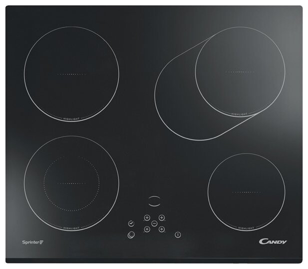 Встраиваемая электрическая варочная панель Candy CH 647 B Встраиваемая электрическая варочная панель Candy CH 647 B