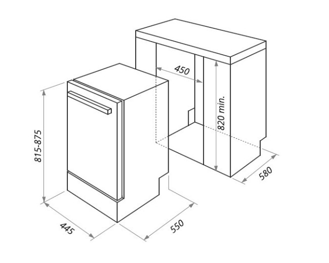 Встраиваемая посудомоечная машина Maunfeld MLP-08IM