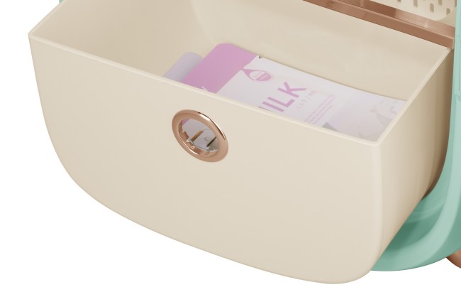 Холодильник для косметики Maunfeld MFF43GN