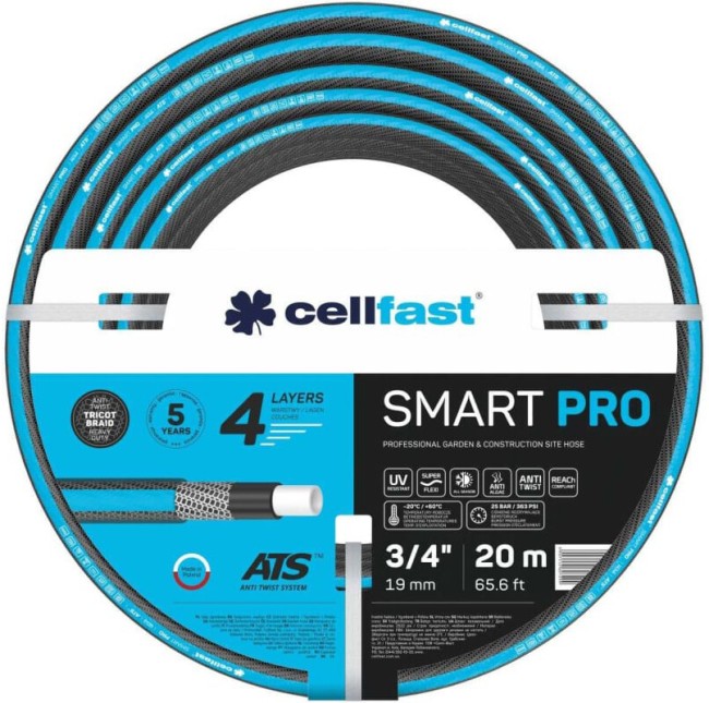 Шланг Cellfast Smart Pro ATS 3/4 20 м (13-420) Шланг Cellfast Smart Pro ATS 3/4 20 м (13-420)