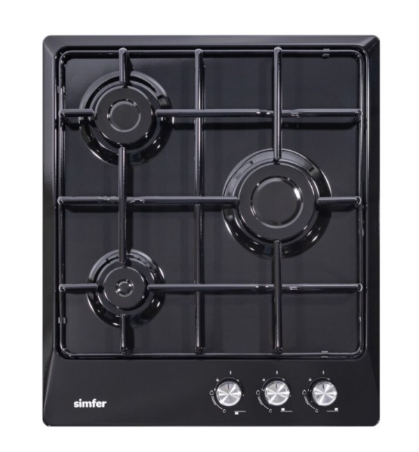 Встраиваемая газовая варочная панель Simfer H45V30B400