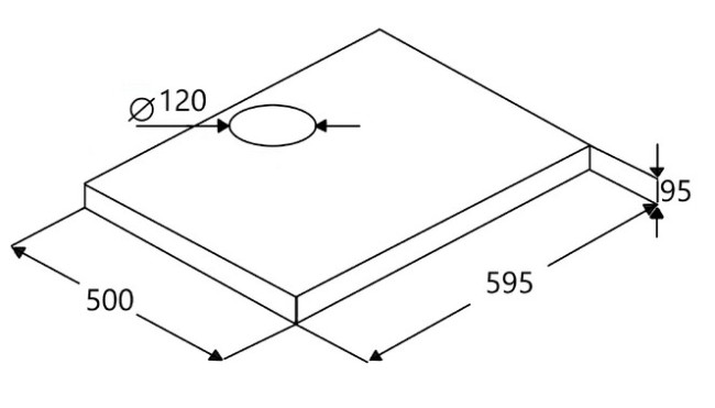 Вытяжка Maunfeld Comfort 60 Flat черный Вытяжка Maunfeld Comfort 60 Flat черный