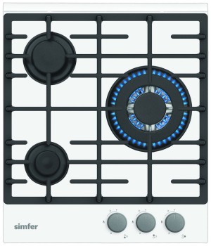Встраиваемая газовая варочная панель Simfer H45L35W511 Встраиваемая газовая варочная панель Simfer H45L35W511