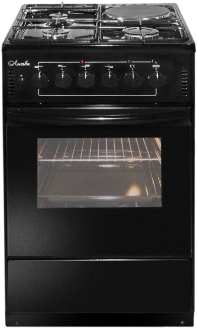 Комбинированная плита Лысьва ЭГ 1/3г01-2у черный Комбинированная плита Лысьва ЭГ 1/3г01-2у черный