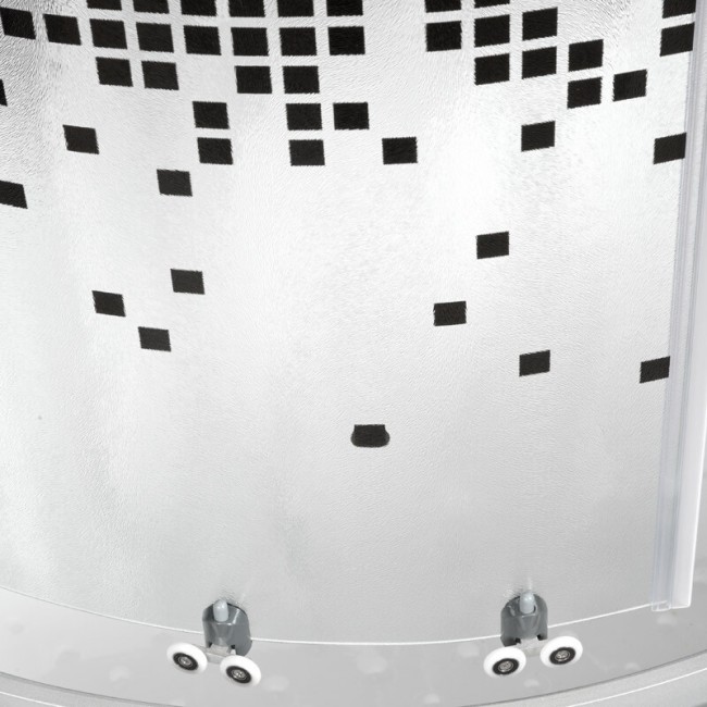 Душевая кабина Deto L890GM+ELBLACK