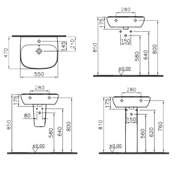 Полупьедестал Vitra S20 (5281B003-7201)