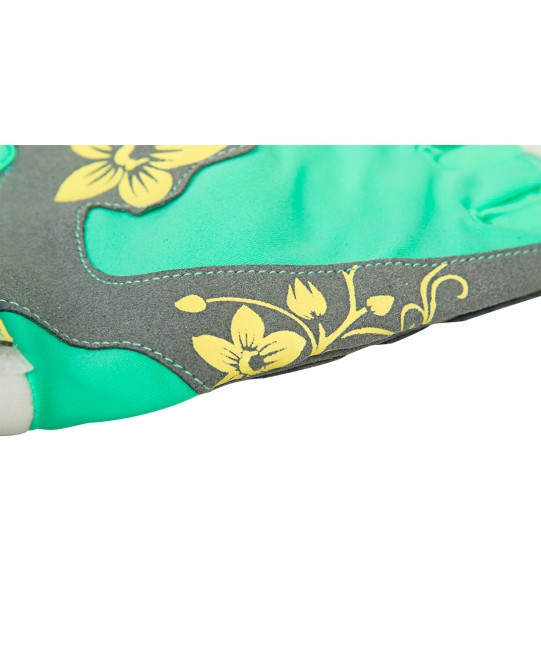 Перчатки для фитнеса Starfit SU-112 серый/мятный/желтый S Перчатки для фитнеса Starfit SU-112 серый/мятный/желтый S