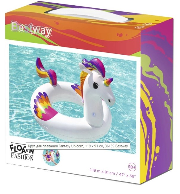 Круг для плавания Bestway Волшебный единорог 36159 BW Круг для плавания Bestway Волшебный единорог 36159 BW