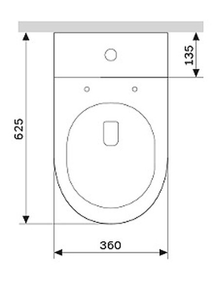 Унитаз-компакт Damixa Skyline DX35C8600SC