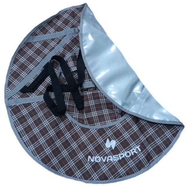 Тюбинг NovaSport CH030.090 серый/клетчатый узор (без камеры) Тюбинг NovaSport CH030.090 серый/клетчатый узор (без камеры)