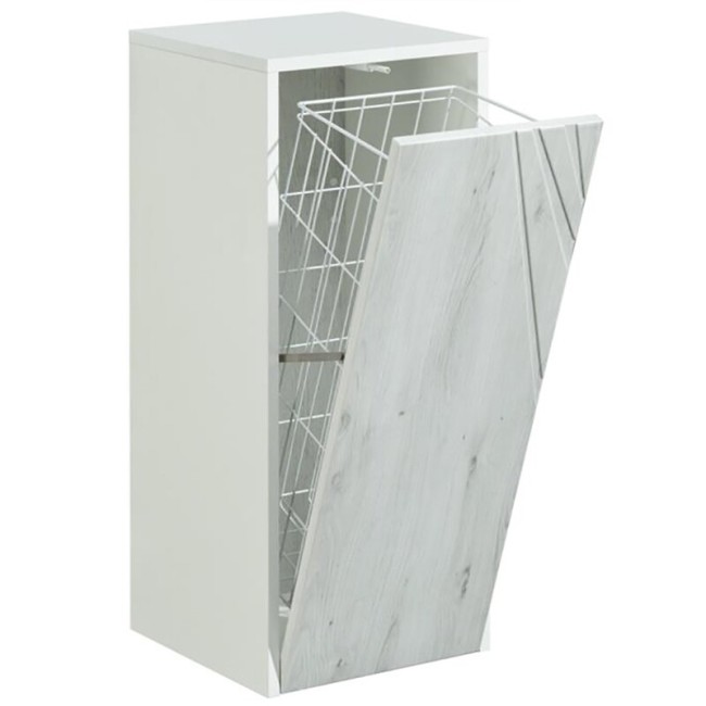 Шкаф Aquaton Сакура 1A220703SKW80 ольха наварра/белый глянец Шкаф Aquaton Сакура 1A220703SKW80 ольха наварра/белый глянец