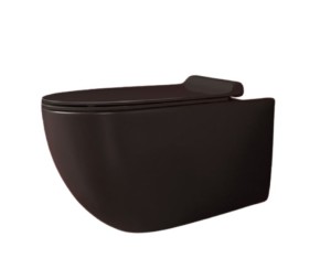 Унитаз подвесной Simas VIGNONI (VI18neromatt) черный матовый