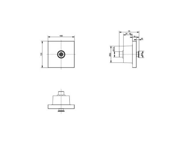 Форсунка Toto Gyrostream (DBX116-1C) хром