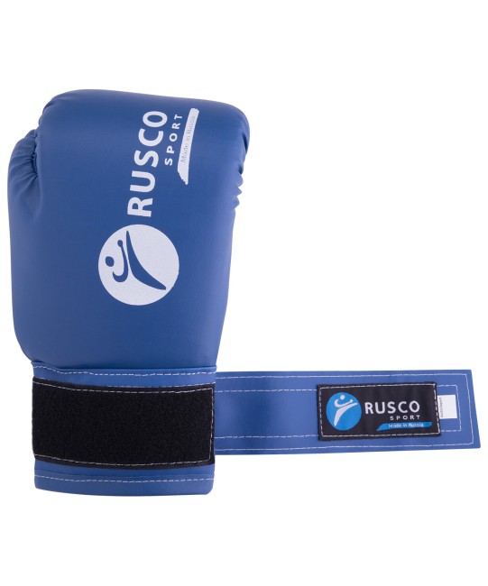Перчатки боксерские Rusco sport 4oz синие