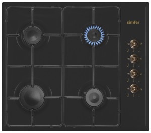 Встраиваемая газовая варочная панель Simfer H60Q40L411 Встраиваемая газовая варочная панель Simfer H60Q40L411