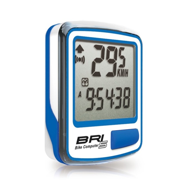 Велокомпьютер Echowell BRI-5 белый/синий Велокомпьютер Echowell BRI-5 белый/синий