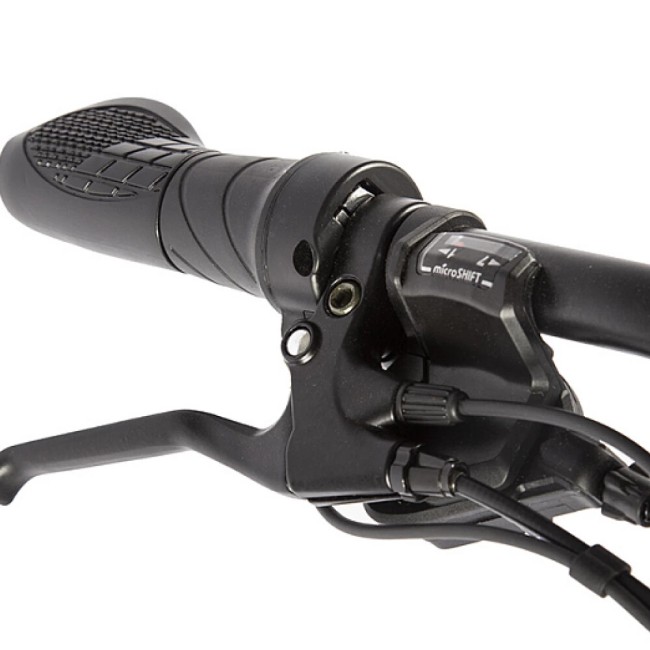 Велогибрид Eltreco XT 600 Pro черный/синий-2665