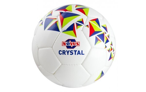 Мяч футбольный Novus Crystal 5 белый/синий/красный