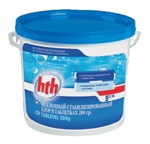 Медленный стабилизированный хлор в таблетках HTH C800503H8 Медленный стабилизированный хлор в таблетках HTH C800503H8