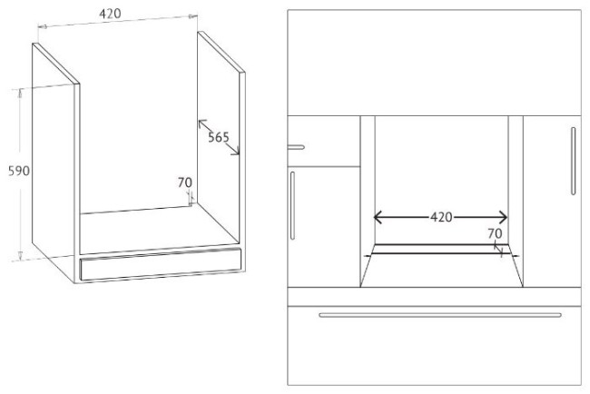 Встраиваемый электрический духовой шкаф Korting OKB 4941 CRB