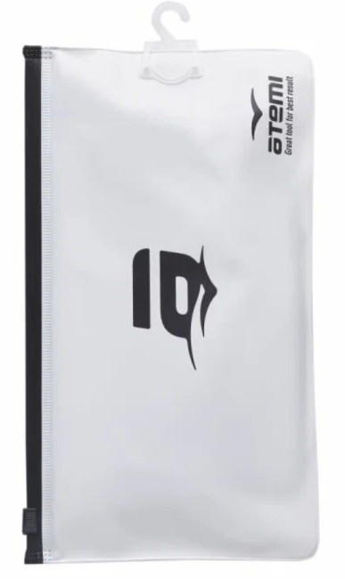 Шапочка для плавания Atemi PSC303 силикон, черный (графика), дет.