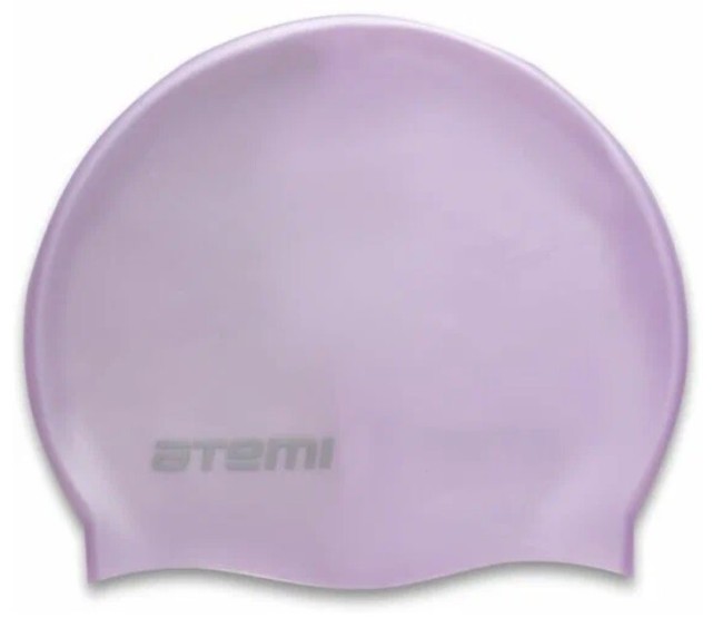 Шапочка для плавания Atemi SC105, силикон, розовый