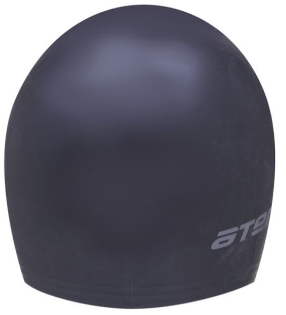 Шапочка для плавания Atemi TC409, тонкий силикон, черный