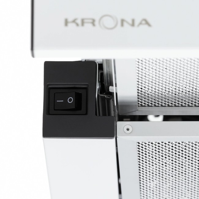 Встраиваемая вытяжка Krona Kamilla T 600 White (2 мотора) Встраиваемая вытяжка Krona Kamilla T 600 White (2 мотора)