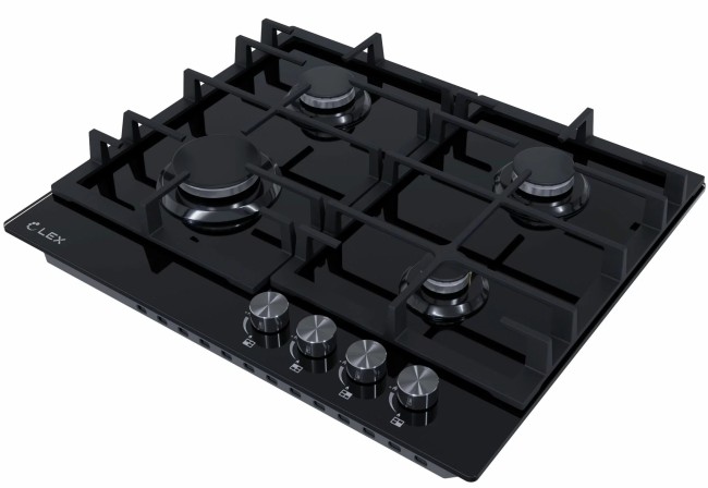 Встраиваемая газовая варочная панель Lex GVG 642A BBL Встраиваемая газовая варочная панель Lex GVG 642A BBL